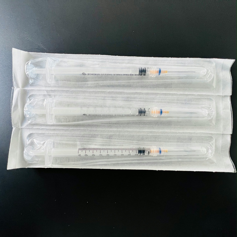 自毀式魯爾鎖注射器