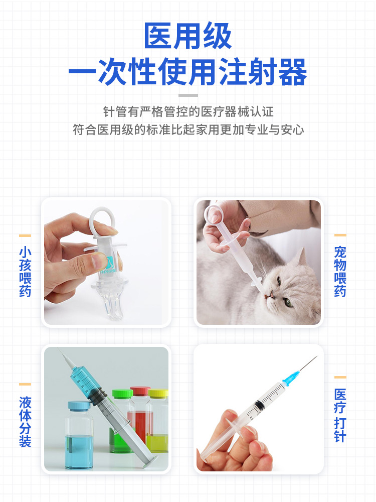 醫(yī)用配藥注射器