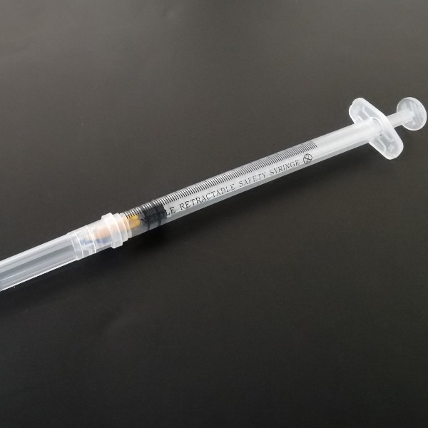 一次性自毀型無(wú)菌注射器