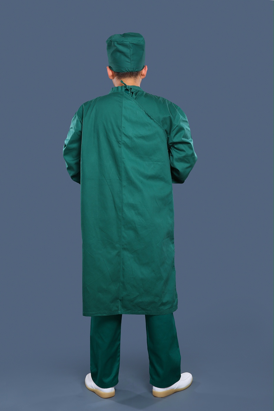 墨綠全包圍手術(shù)衣