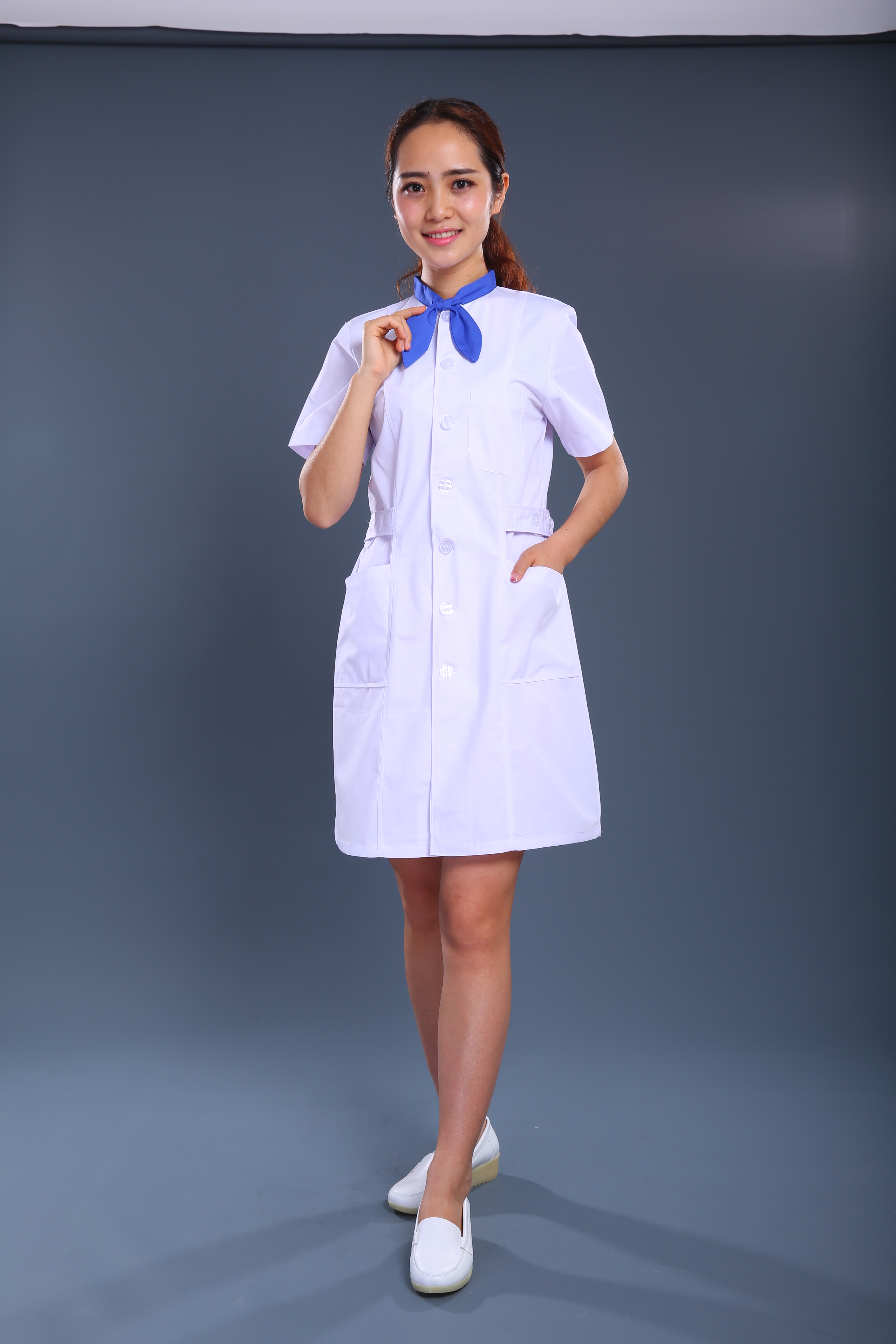 藍帶護士制服