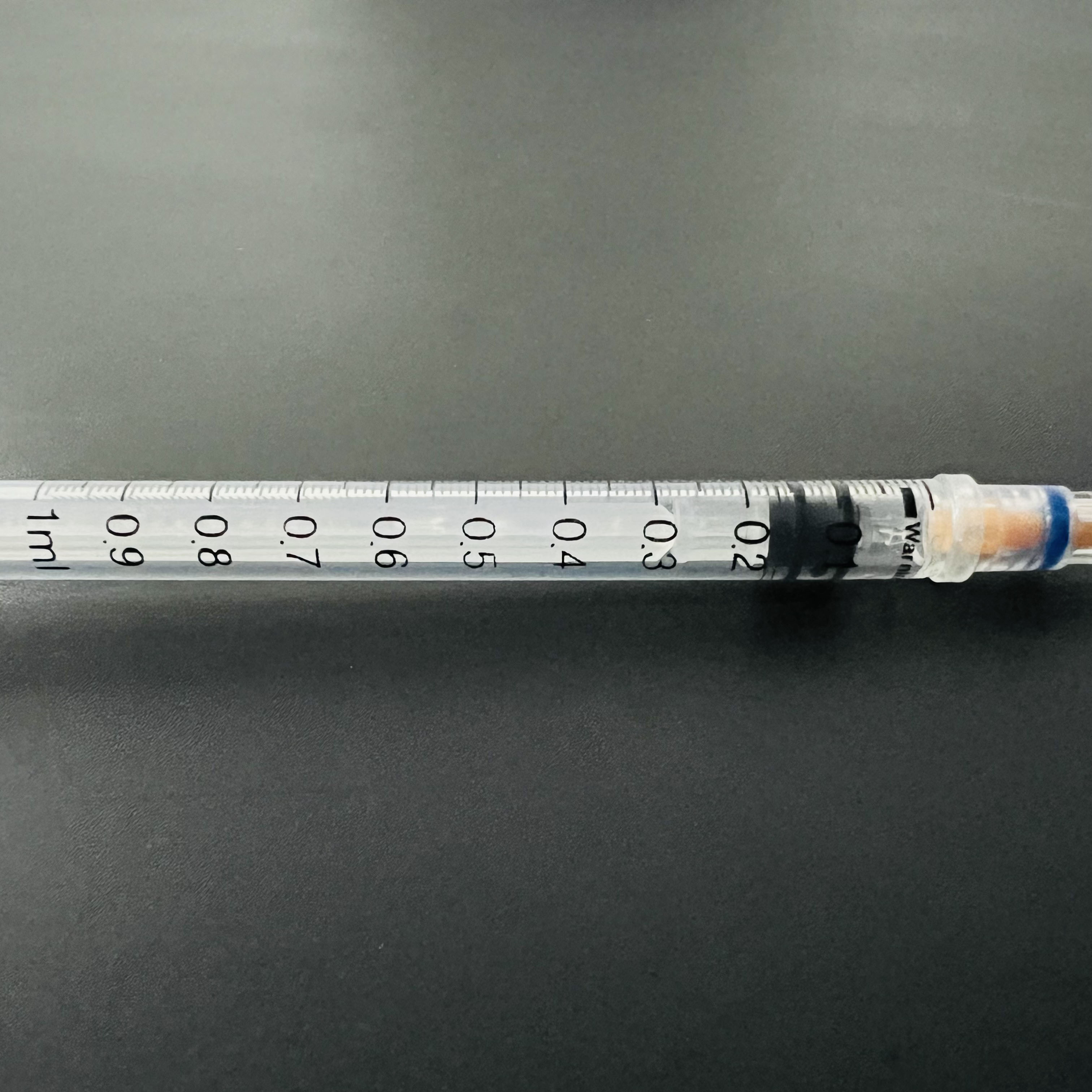 自毀型注射器刻度