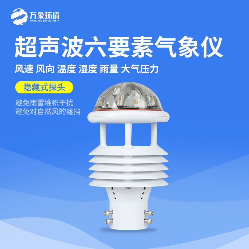 六要素超聲波微氣象儀，小小身軀下有大大的作用